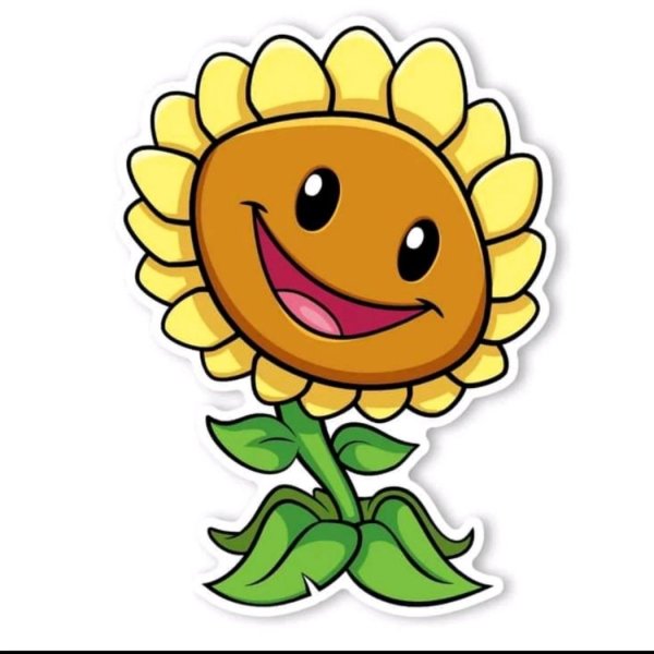 Plants vs Zombies 2 подсолнух