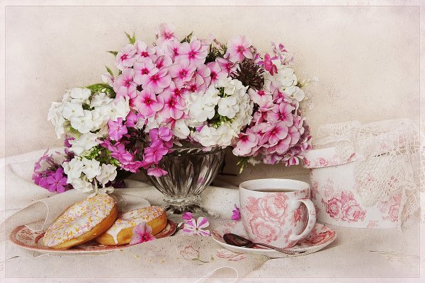 Нежные цветы для девушки