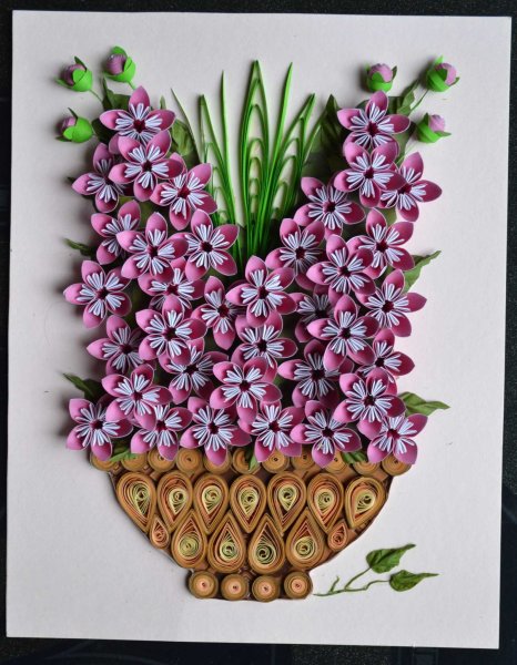 Квиллинг цветы