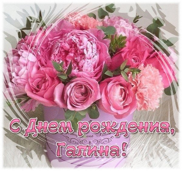 С днём рождения Галина