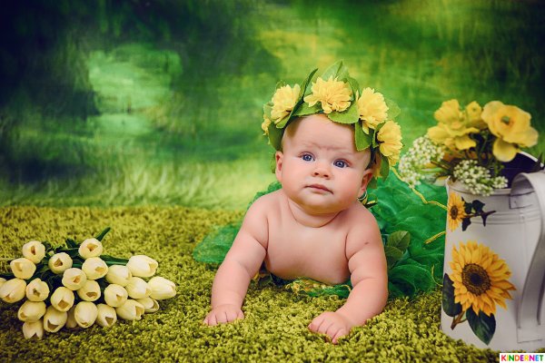 Фотопроект дети цветы жизни