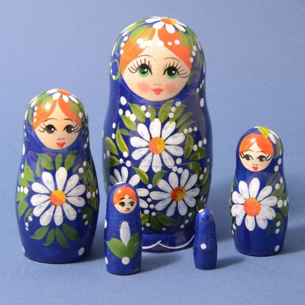 Матрешка "5 м малек Ромашка"