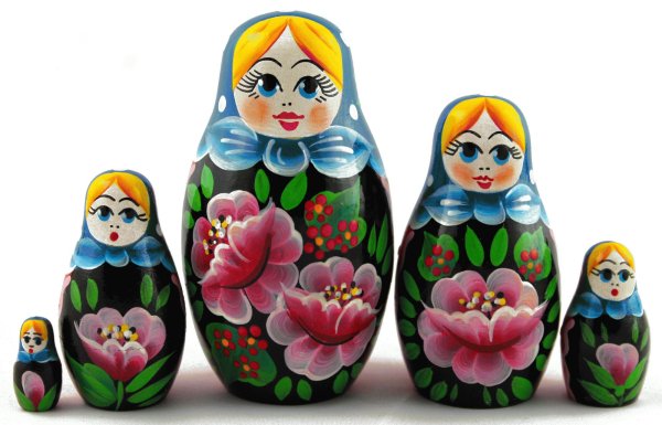 Матрешки большая средняя маленькая