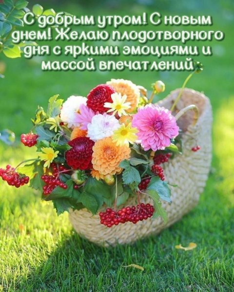 Букет на природе