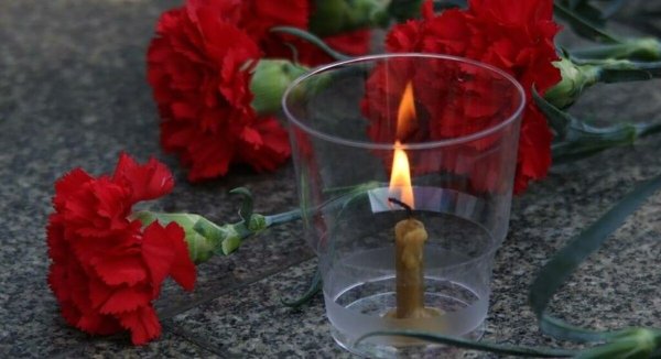 Свечи гвоздики траур