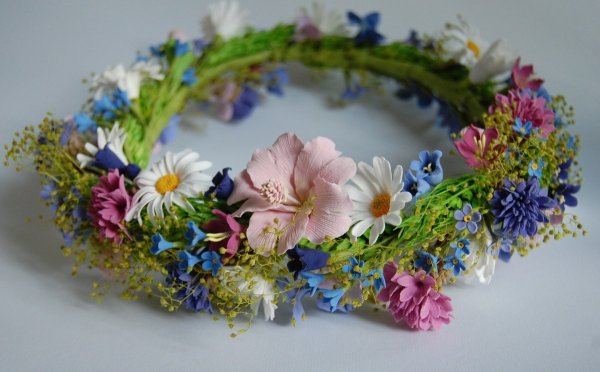 Венки из цветов