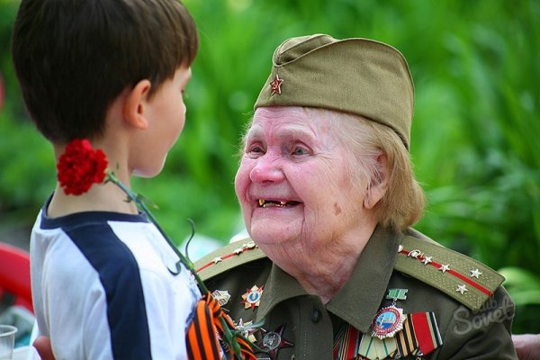 Ветераны и дети