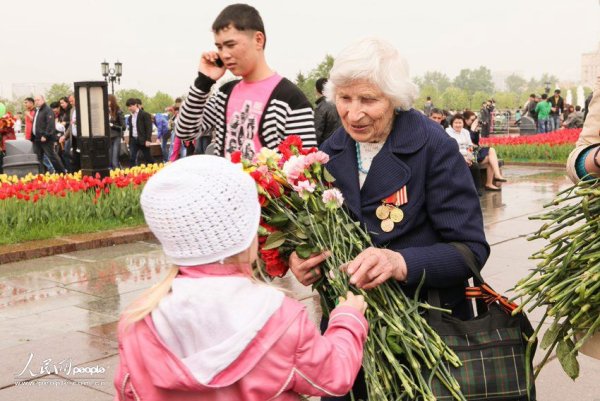 Цветы ветеранам