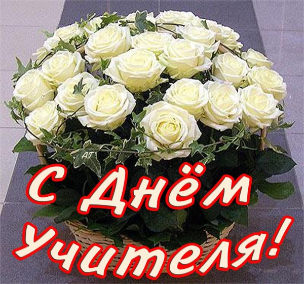 С днем учителя