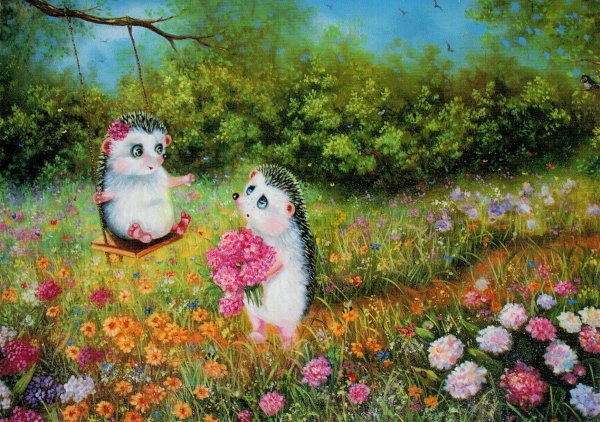 Иллюстратор Ирина Глущенко