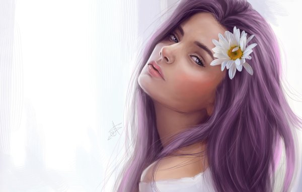 Девушка рисунок