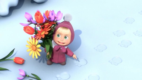 Красивый букет алых роз