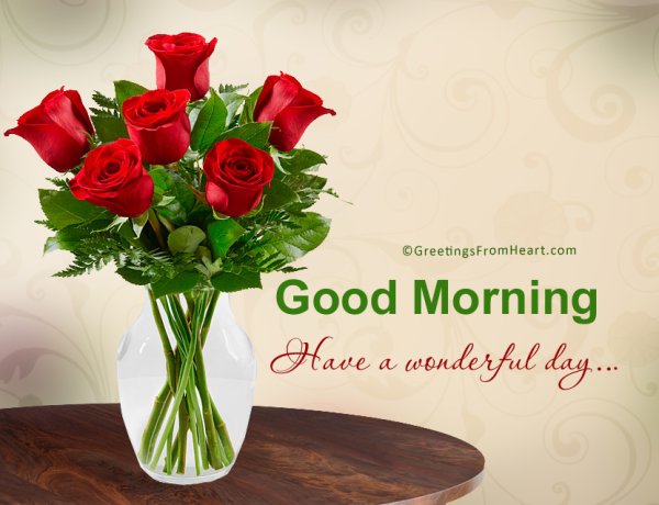 Good morning картинки цветы красивые