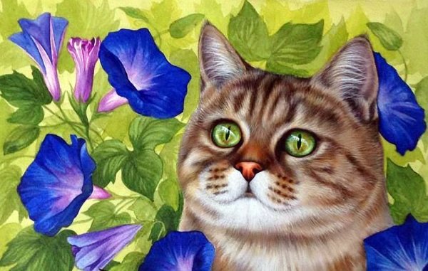 Кошки художницы Ирины Гармашовой