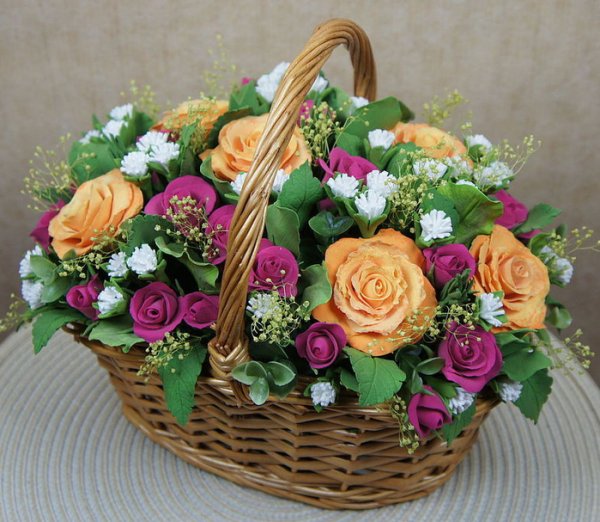 Корзина цветов