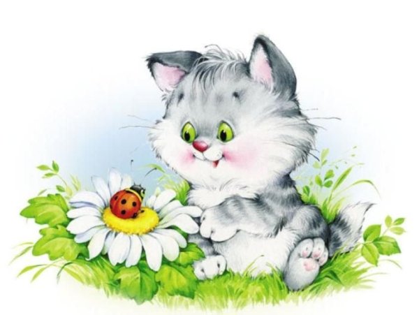 Открытки с котятами