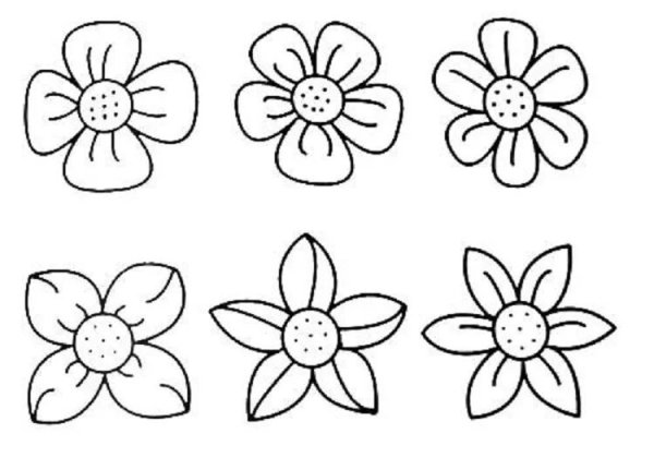 Рисунки хризантемы легкие (48 фото)