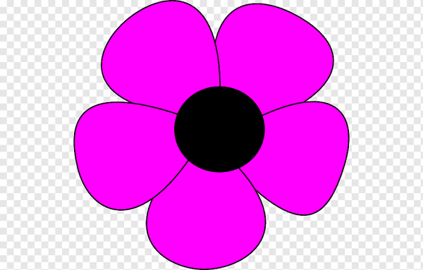 Цветочек раскраска для детей