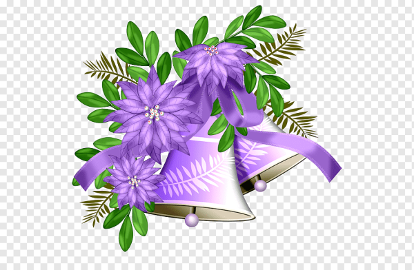 Колокольчик с сиренью последний звонок