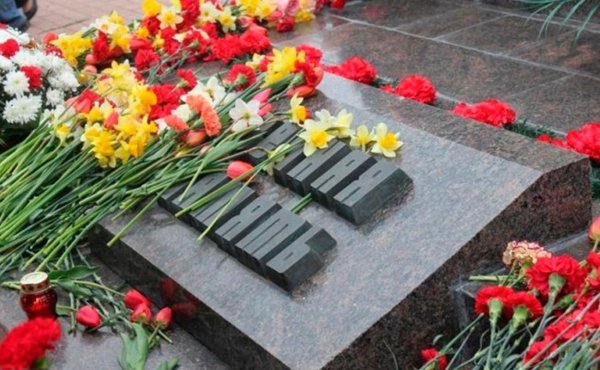Ветеран у могилы неизвестного солдата