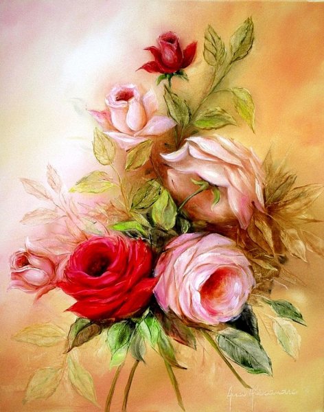 Розы для декупажа