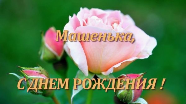 С днём рождения Машенька