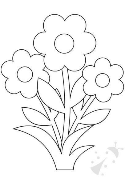 Рисунок на тему цветы для мамы - 86 фото