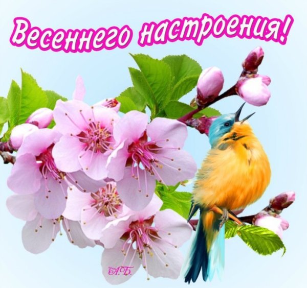 С добрым весенним утром