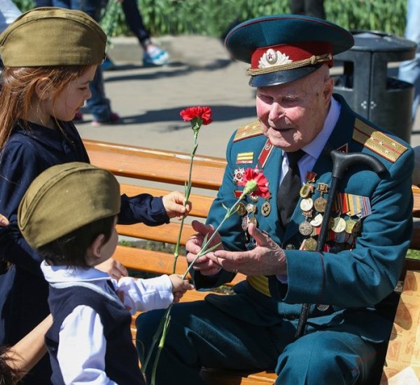 Цветы ветеранам