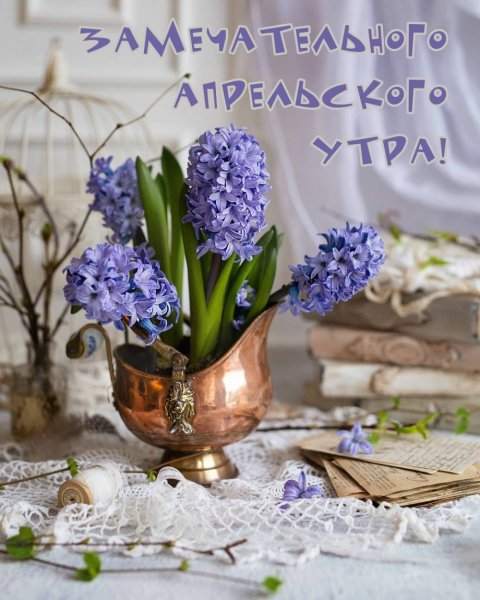 С добрым Апрелевским утром