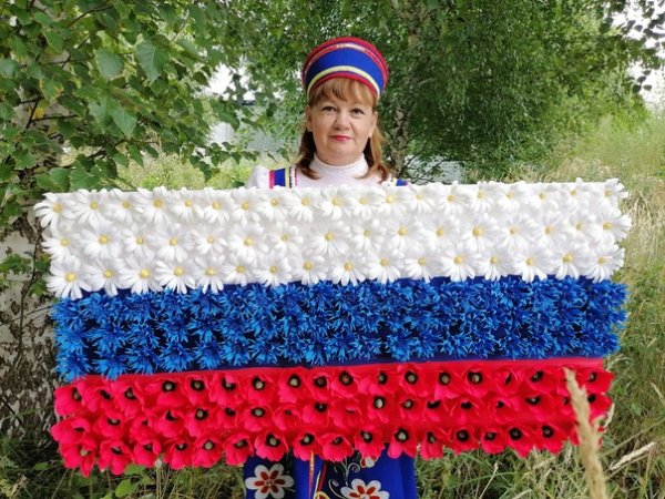 Флаг из подручных материалов