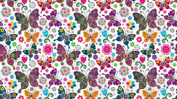 Цветочный принт