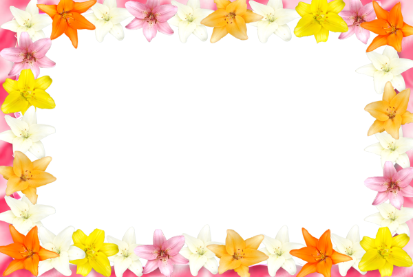 Рамка из цветов