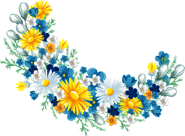 Венок из полевых цветов