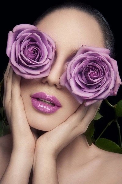 Нежные розы для девушки