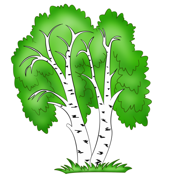 Мультяшный кустарник
