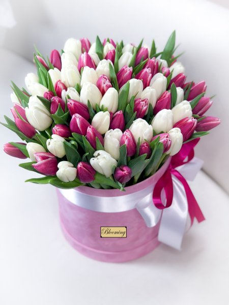 Открытки с днем рождения тюльпаны - 62 фото