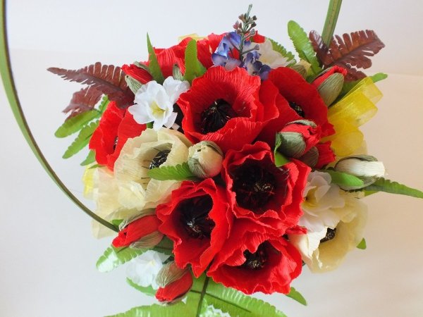 Букет с маками