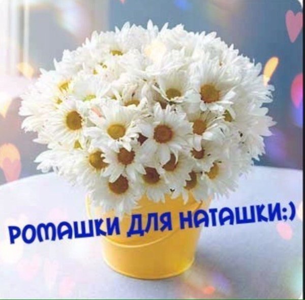 Букет ромашек для Наташи