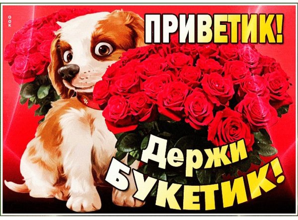 Приветик от меня