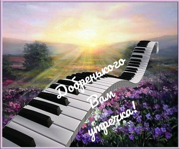 Ноты и цветы
