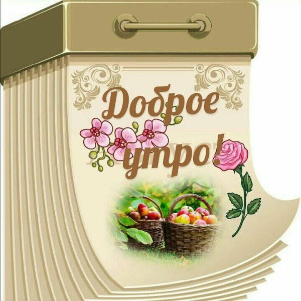Доброе утро открытки мерцающие с природой