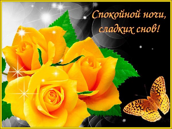 Спокойной ночи