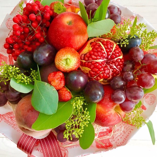 Красивые букеты из фруктов