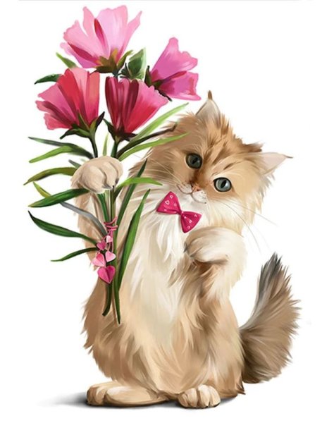 С днём рождения с котиками
