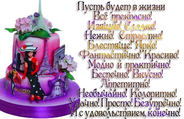 С днём рождения Анжела