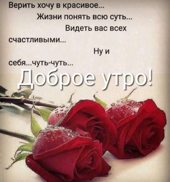 Душевные пожелания с добрым утром