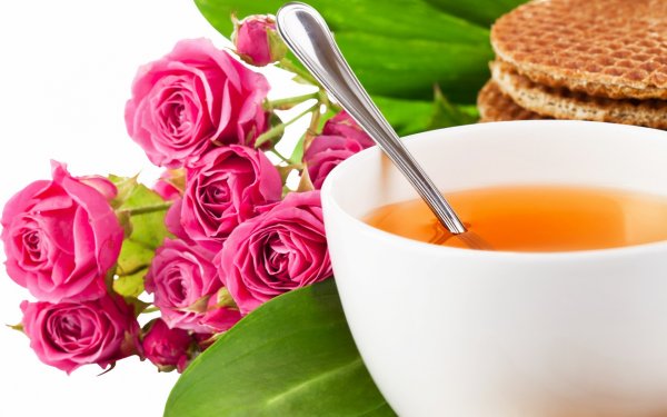 Чай кофе цветы