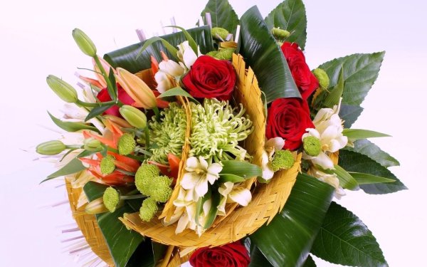 Букеты цветов для мужчины на день рождения (50 фото)