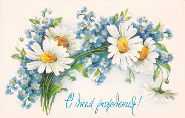 Букет ромашек